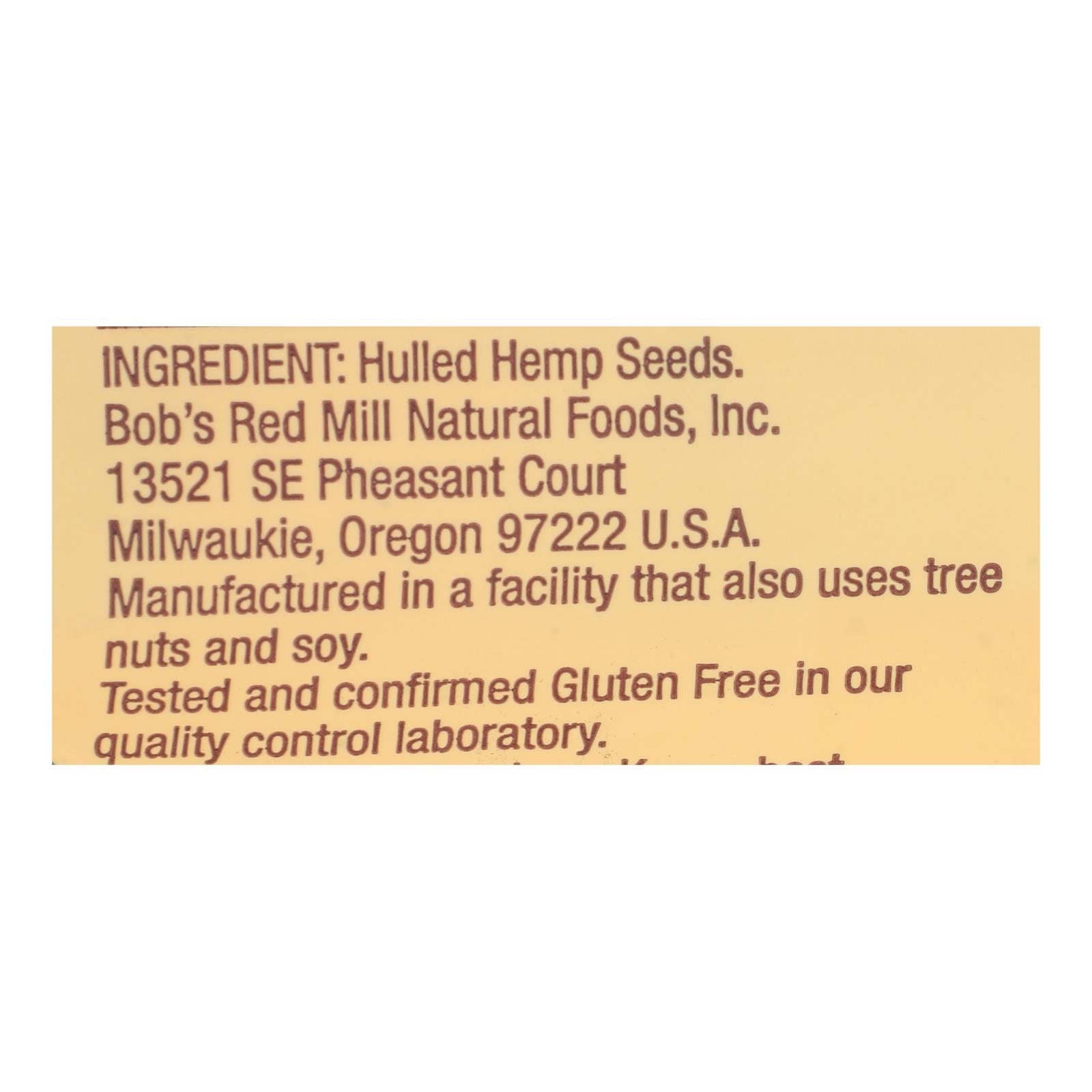 Bob's Red Mill - Seeds Hemp Hulled - Case Of 5-8 Oz - Image 2