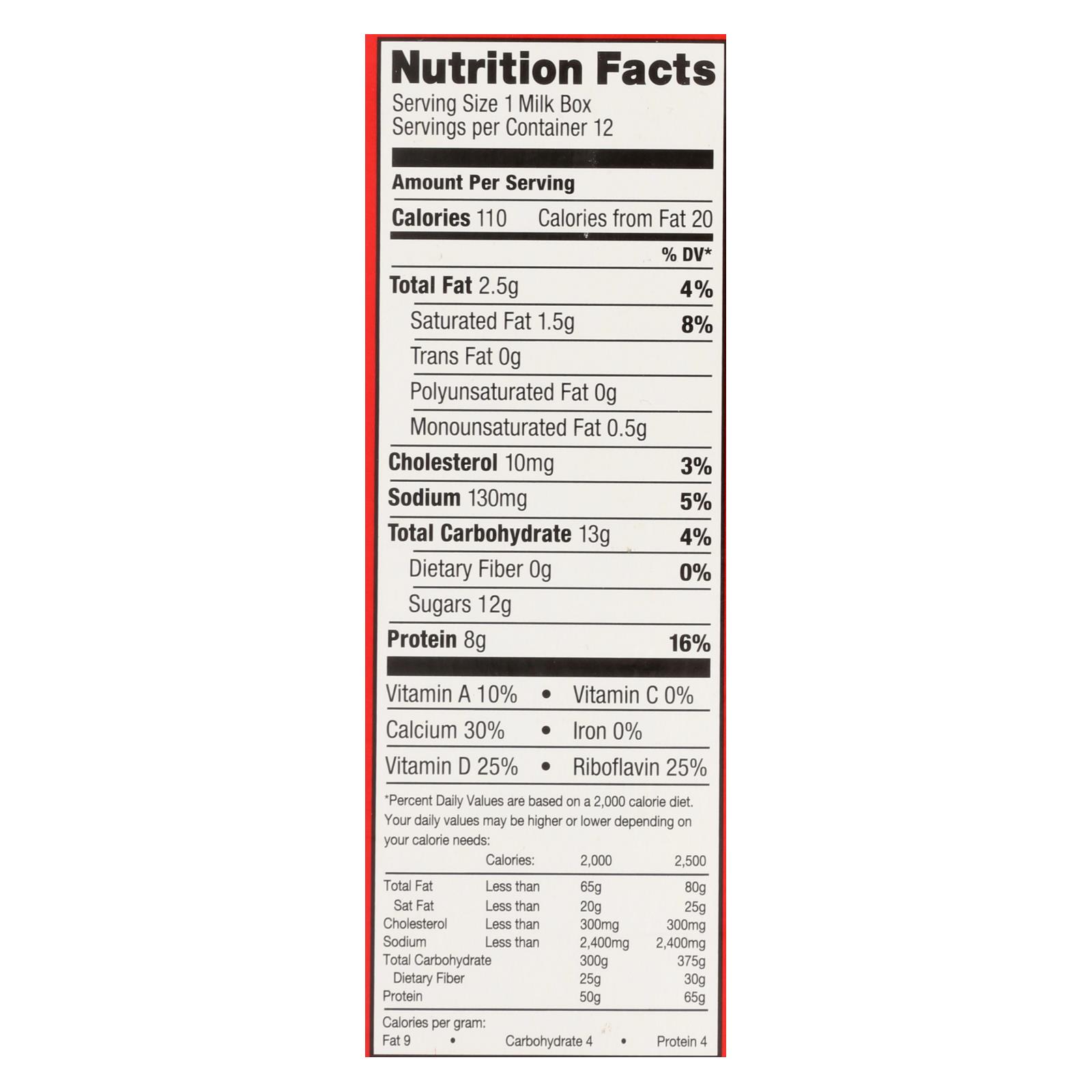 Horizon Organic Dairy Organic Low Fat 1 % Milk, Aseptic, 12/8 Fl Oz - Image 3