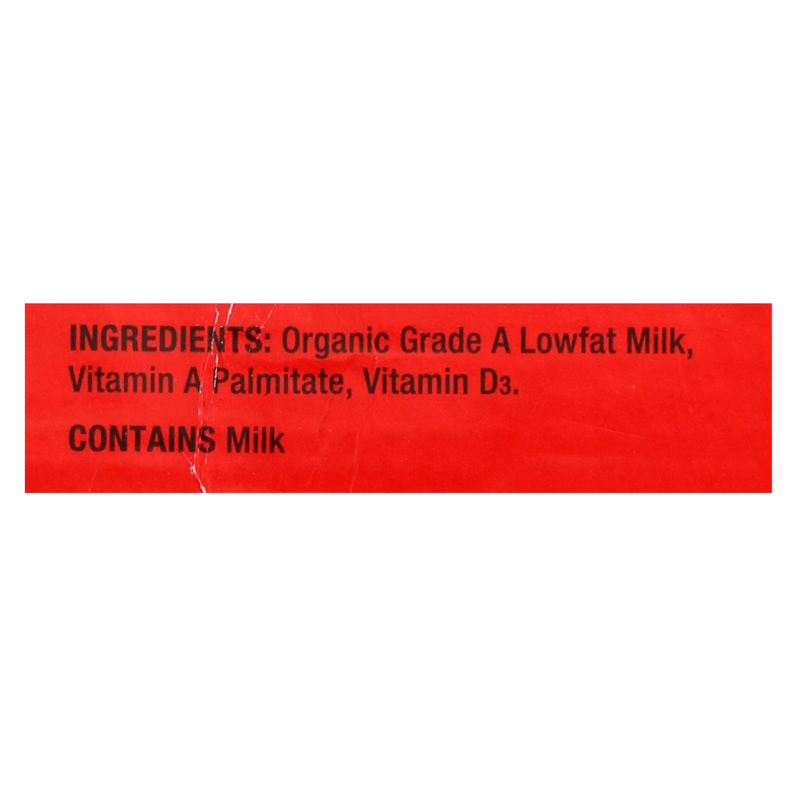 Horizon Organic Dairy Organic Low Fat 1 % Milk, Aseptic, 12/8 Fl Oz - Image 2