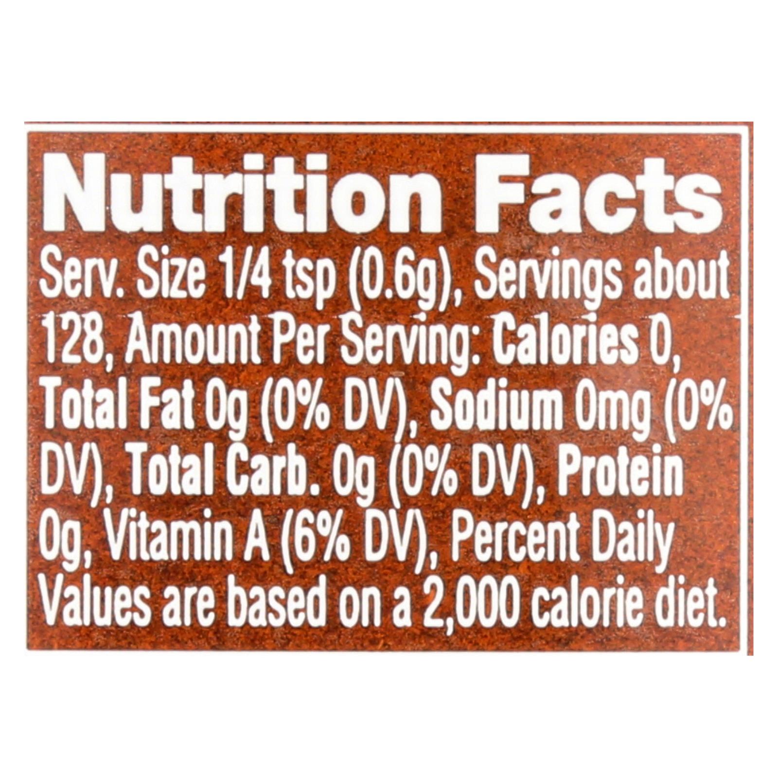 Simply Organic Smoked Paprika, Case Of 6, 2.72 Oz. - Image 2