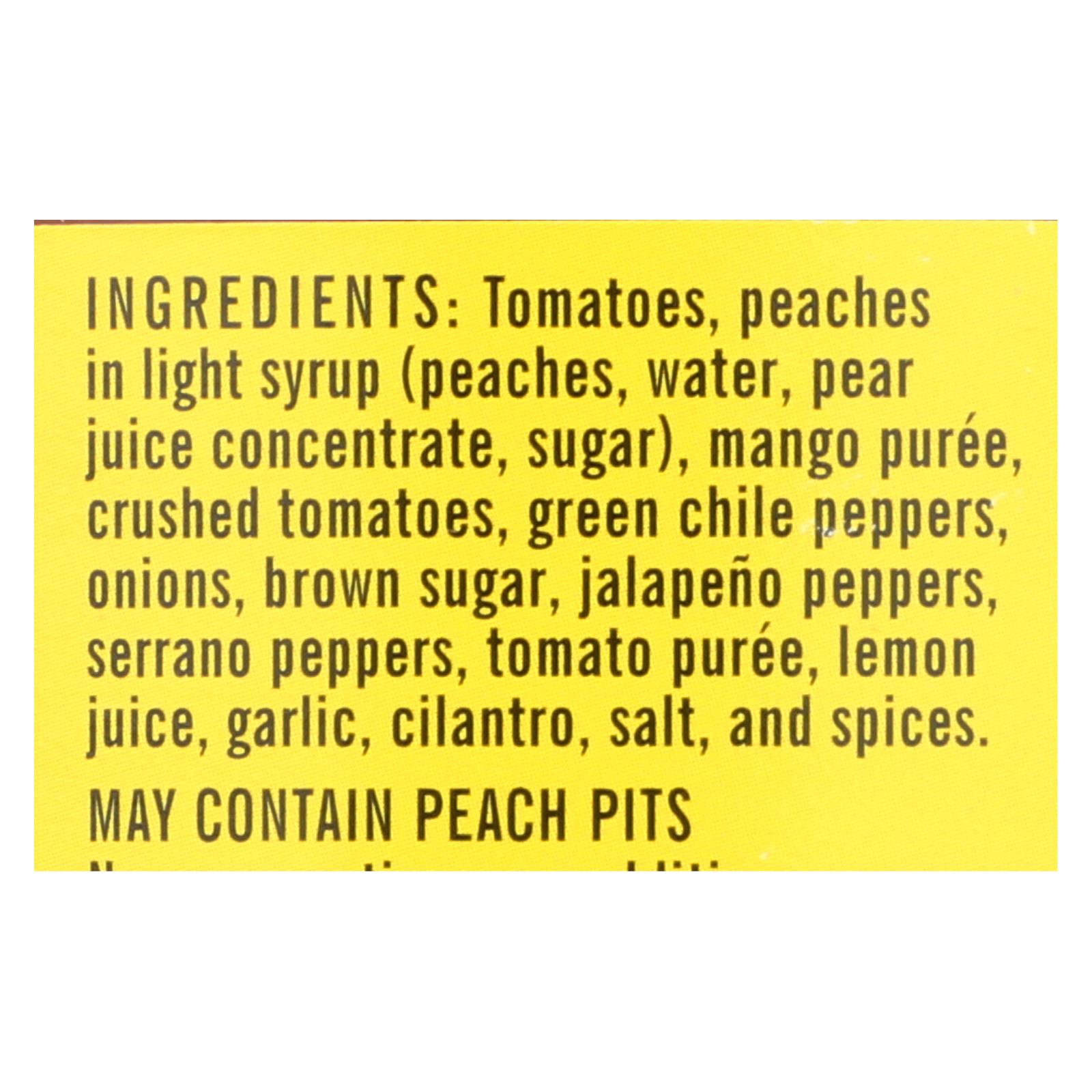 Desert Pepper Trading, Medium Hot Peach Mango Salsa, Case Of 6, 16 Oz. - Image 3
