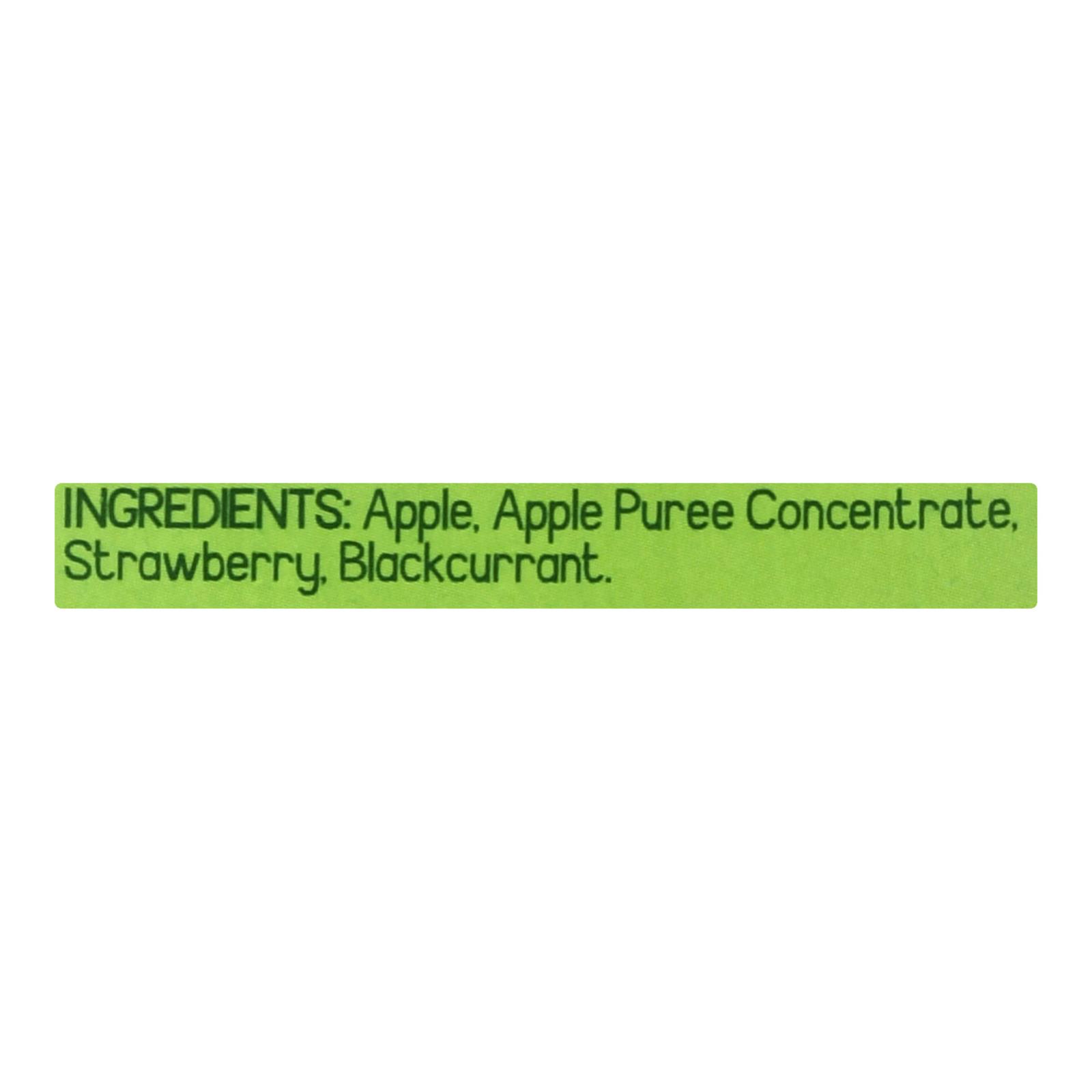 Gogo Squeeze Organic Applesauce, Apple Strawberry, Case Of 12, 3.2 Oz. - Image 2