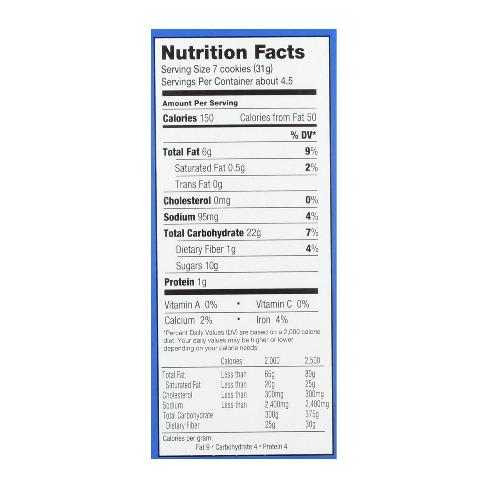Homefree, Gluten Free Mini Cookies, Vanilla, Case Of 6, 5 Oz. - Image 3