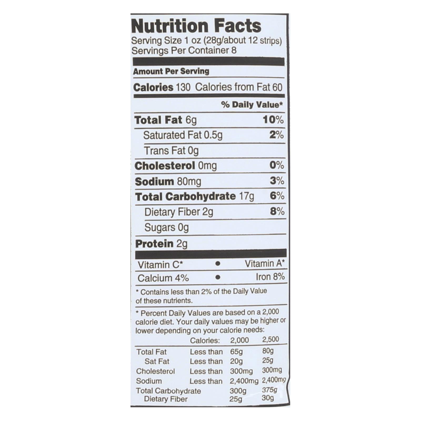 Green Mountain Gringo Tortilla Strips, Original, Case Of 12, 8 Oz. - Image 3