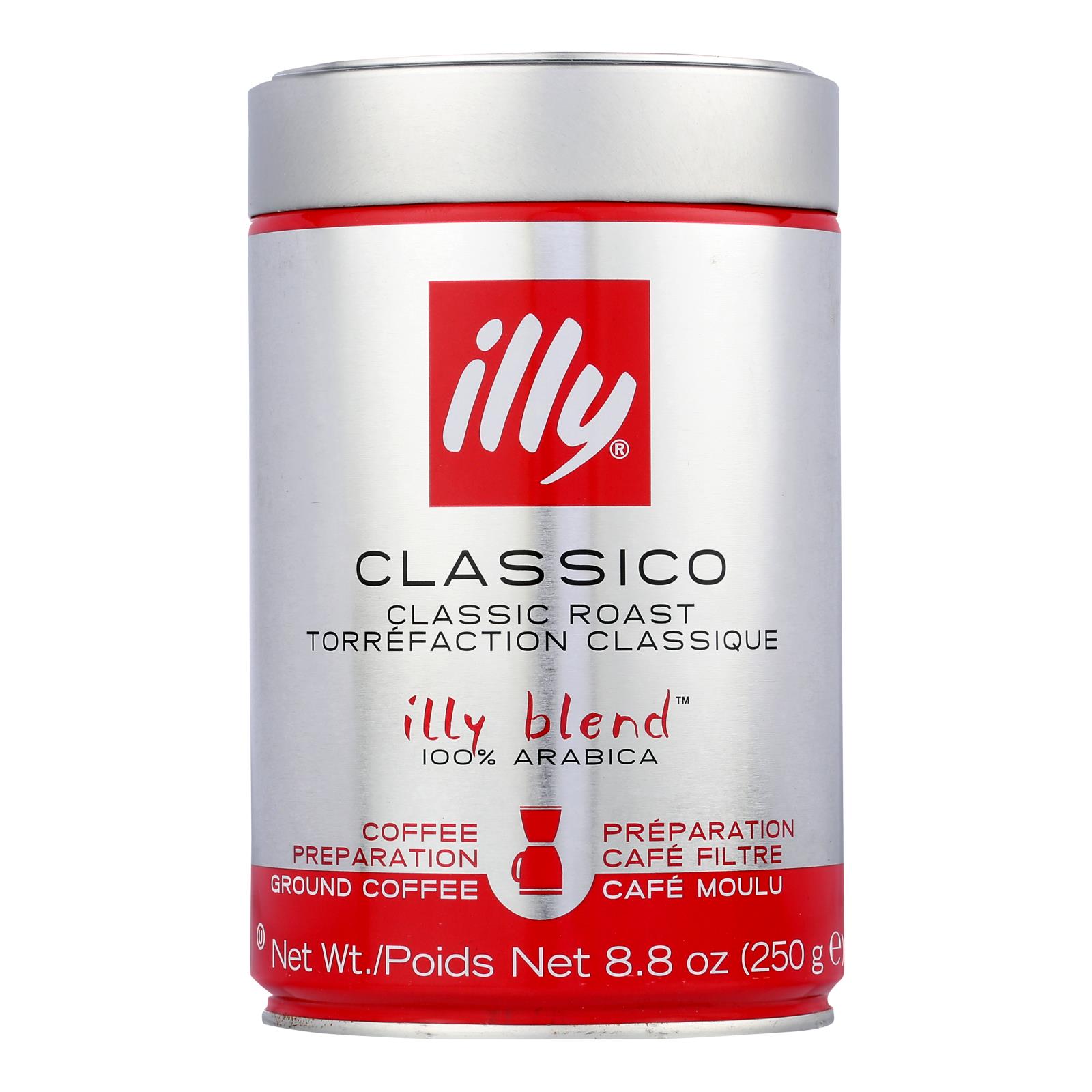 Illy Caffe Coffee Coffee, Drip, Ground, Medium Roast, 8.8 Oz, Case Of 6 - Image 2