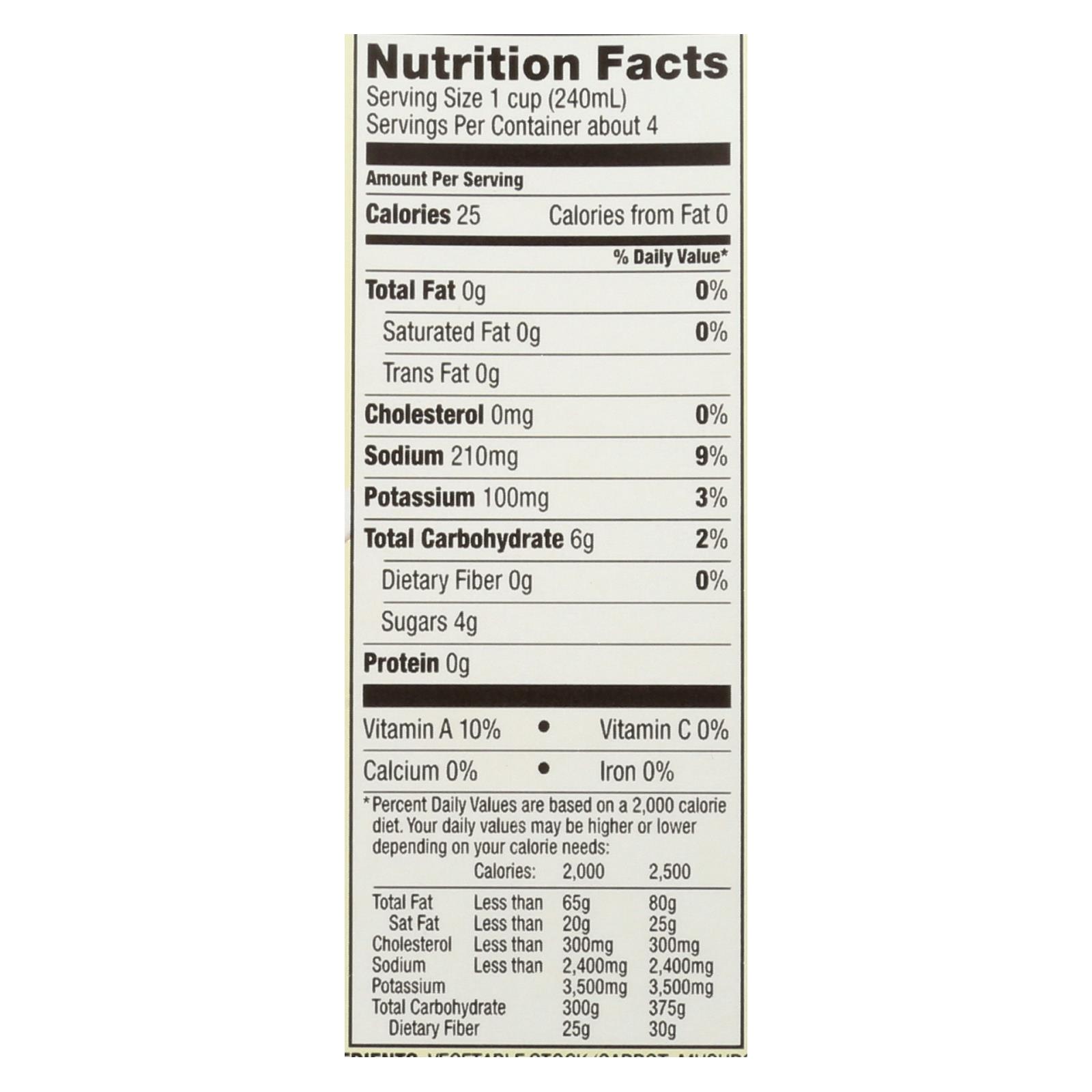 Kitchen Basics Vegetable Stock, Case Of 12, 32 Fl Oz. - Image 3