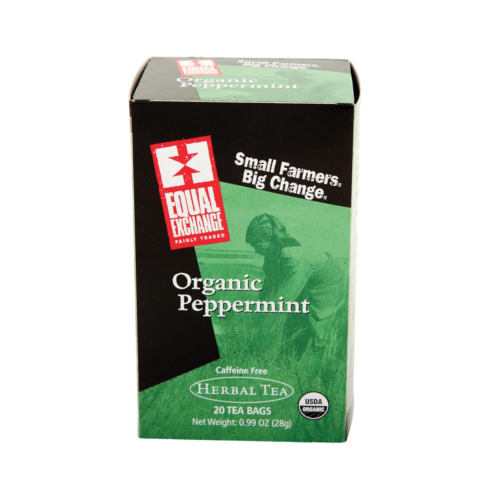 Equal Exchange Organic Peppermint Tea, Peppermint Tea, Case Of 6, 20 Bags - Image 3