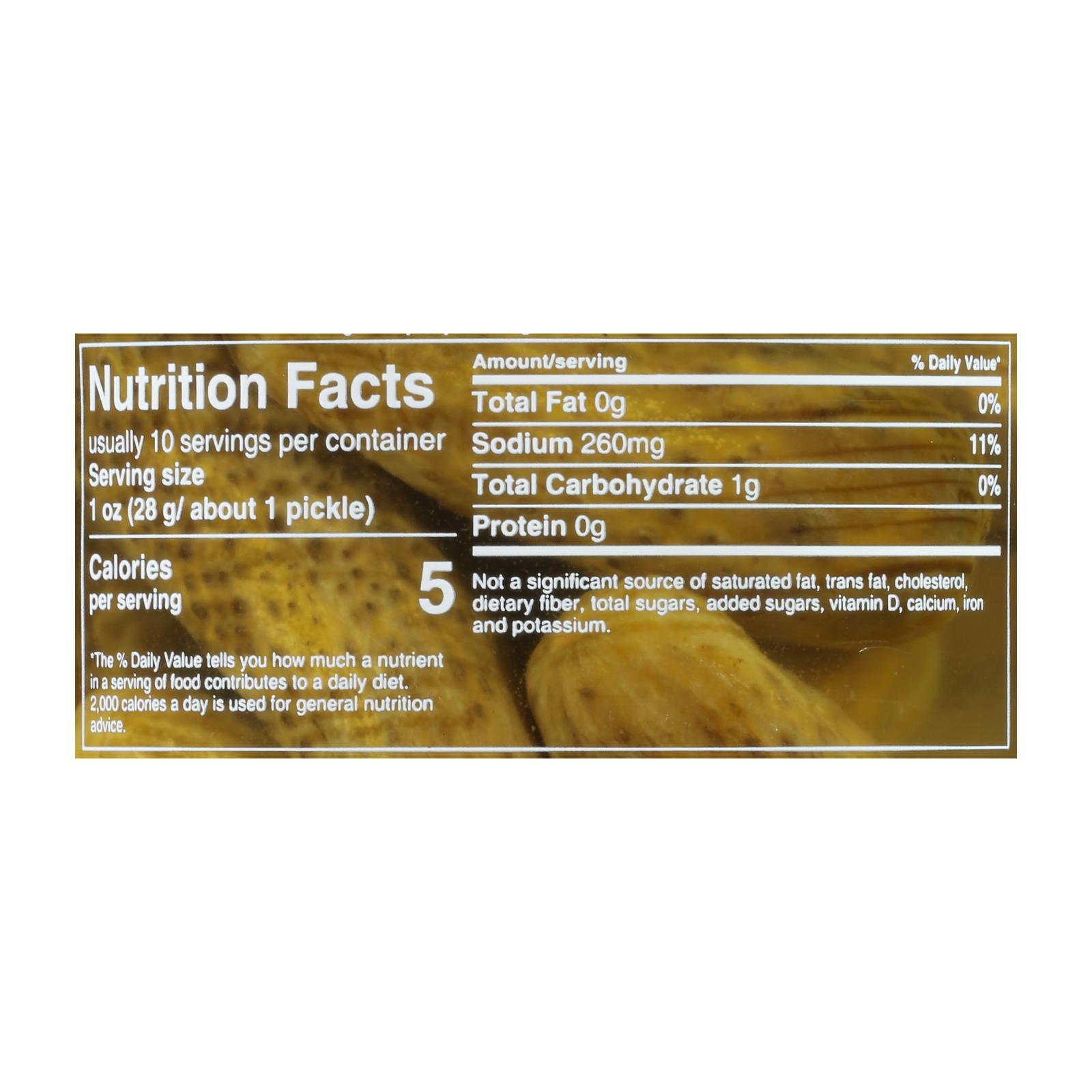 Mt Olive Pickle Co Kosher Baby Dills - Case Of 6 - 16 Fz - Image 2