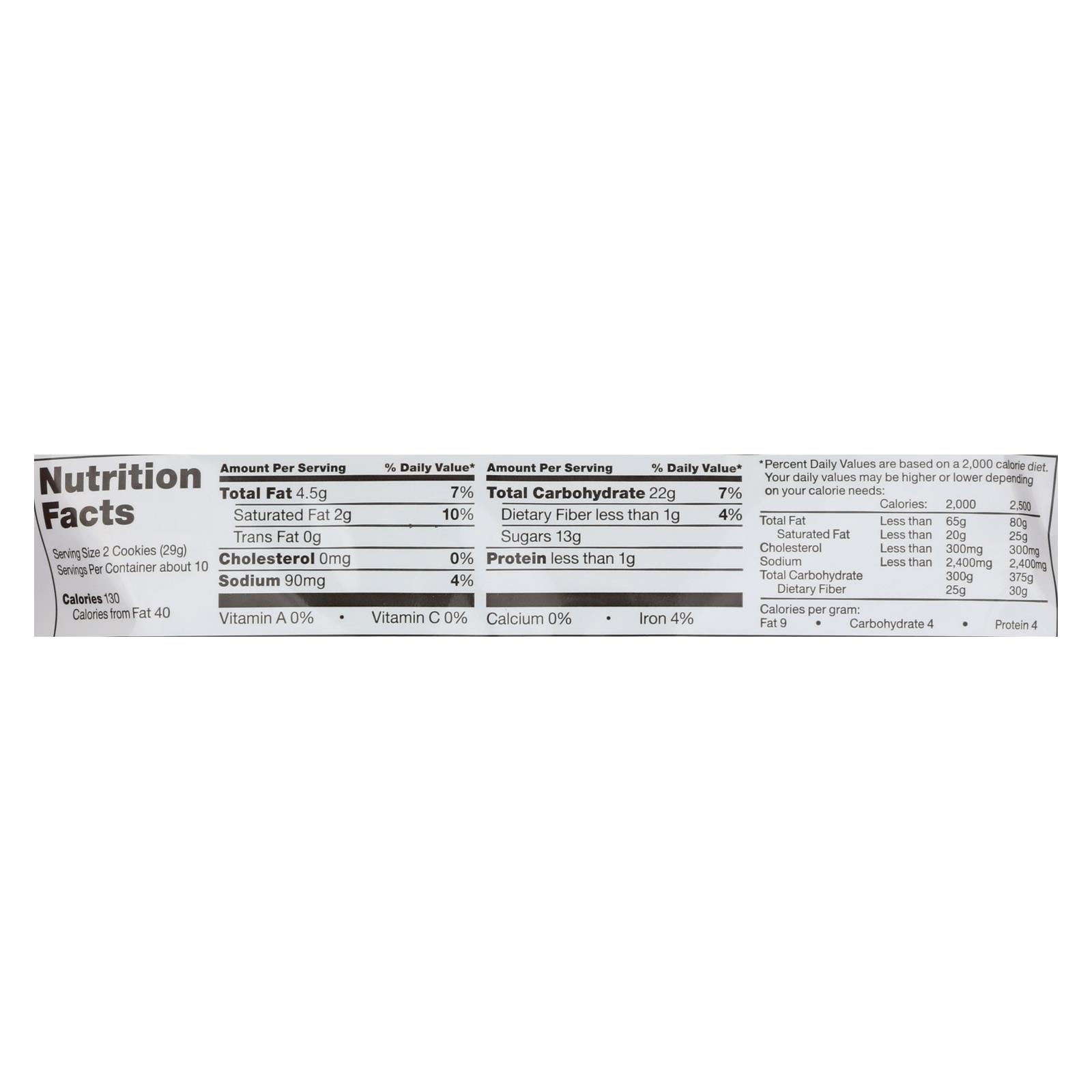 Glutino Vanilla Creme Cookies, Case Of 12, 10.5 Oz. - Image 3