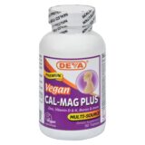 Deva Vegan Vitamins, Cal-mag Plus, 90 Tablets