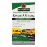 Nature's Answer, Korean Ginseng Root, 50 Vegetarian Capsules