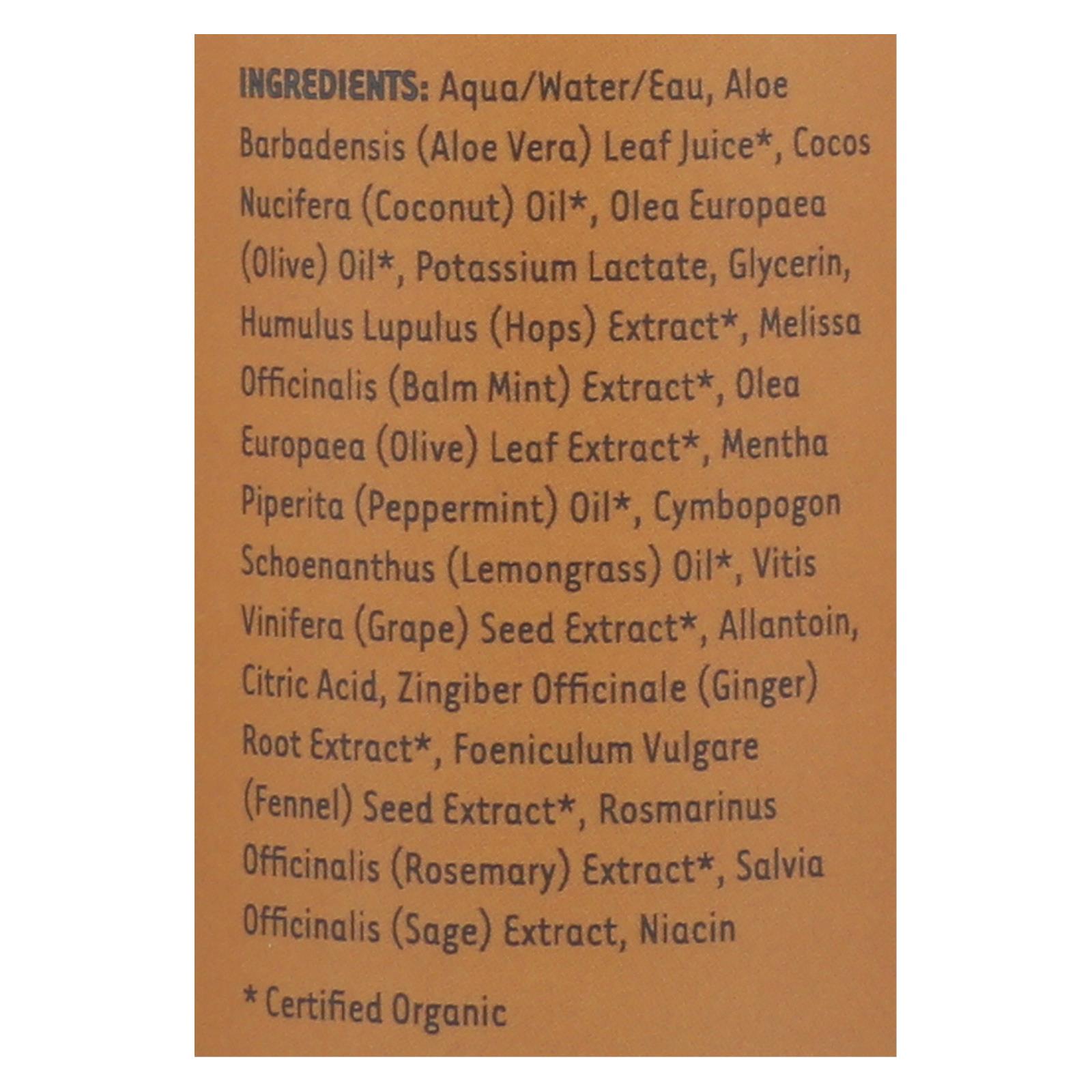 Organic Excellence Wild Mint Shampoo, 16 Oz - Image 2