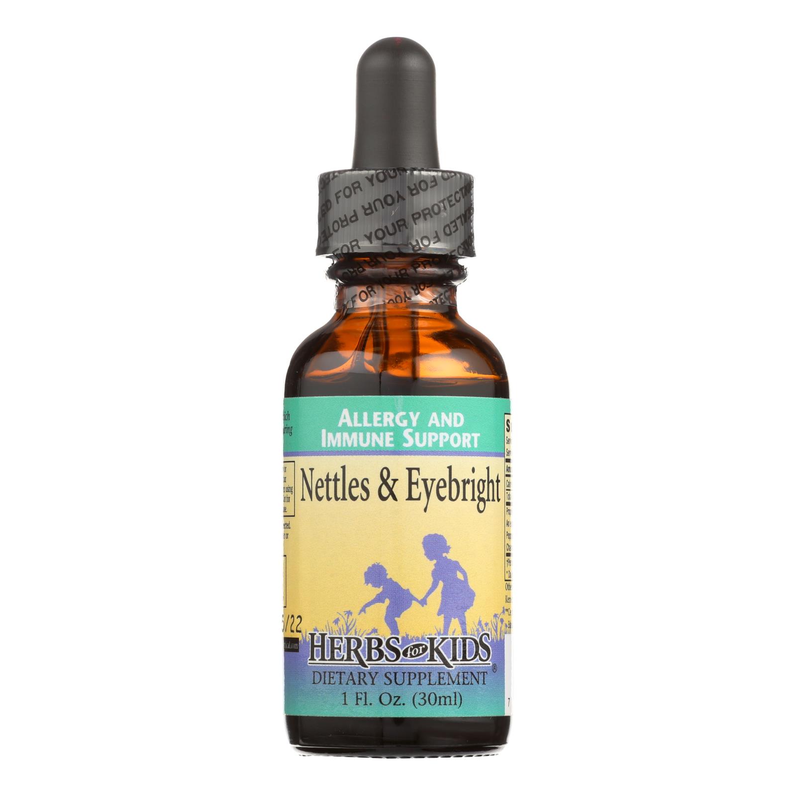 Herbs For Kids Nettles And Eyebright, 1 Fl Oz