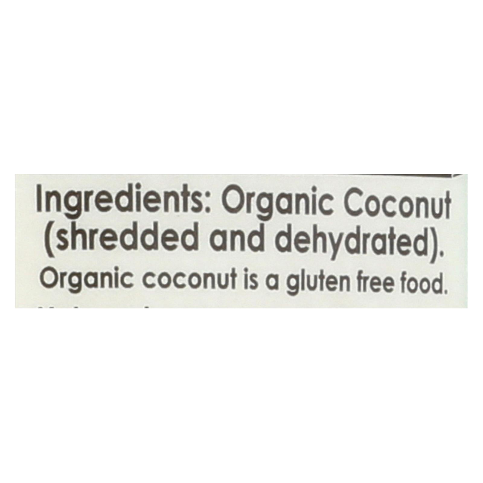 Let's Do Organics Organic Shredded, Coconut, Case Of 12, 8 Oz. - Image 3