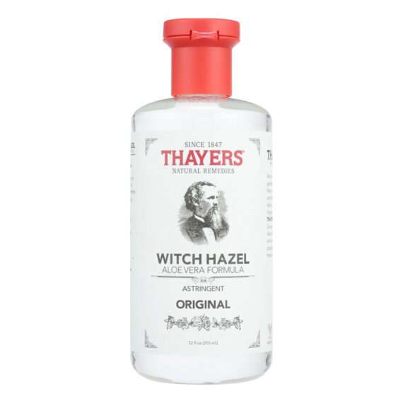 Thayers Witch Hazel With Aloe Vera Original, 12 Fl Oz