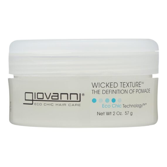 Giovanni All-natural Wicked Hair Wax The Definition Of Pomade, 2 Oz