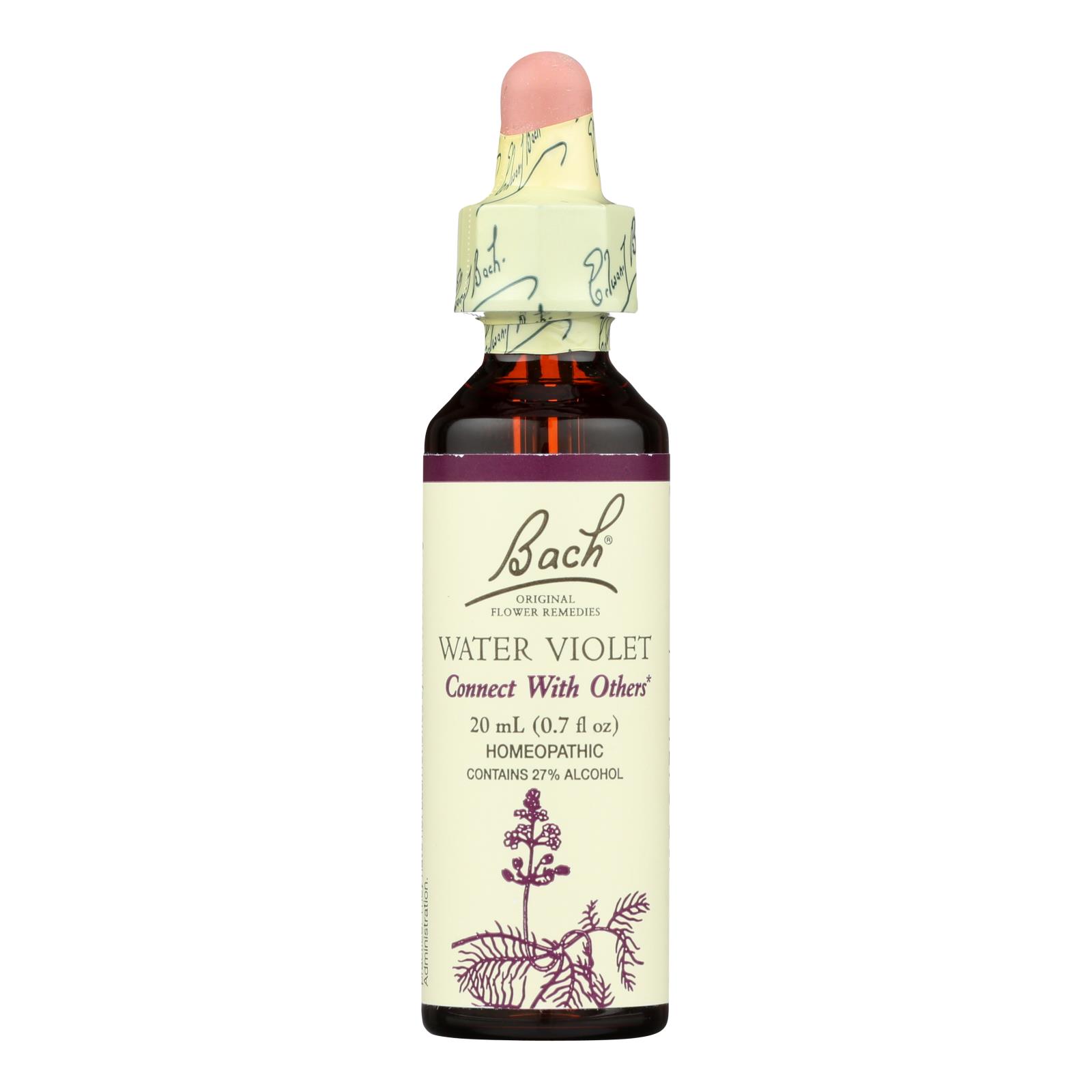 Bach Flower Remedies Essence Water Violet, 0.7 Fl Oz