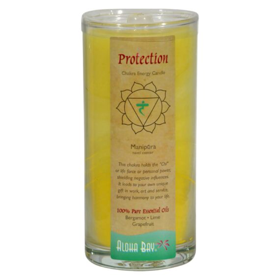 Aloha Bay, Chakra Jar Candle, Protection, 11 Oz