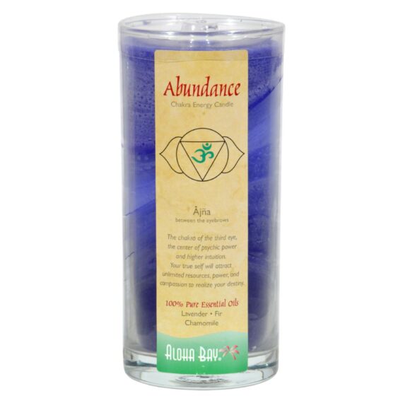 Aloha Bay, Chakra Jar Candle, Abundance, 11 Oz