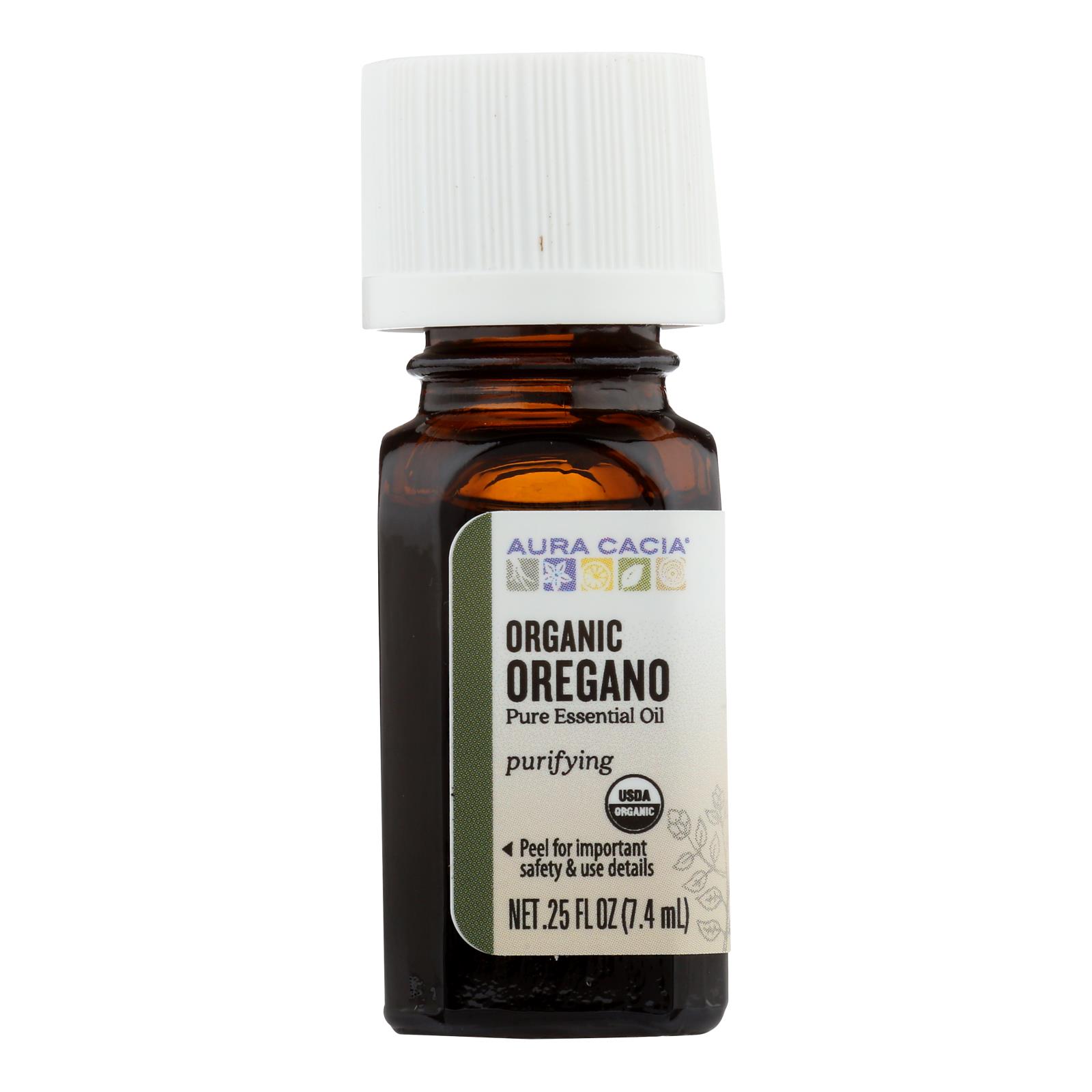 Aura Cacia, Organic Oregano, .25 Oz
