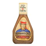 Newman's Own Family Recipe Dressing, Italian, Case Of 6, 16 Fl Oz.