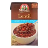 Dr. Mcdougall's Lentil Lower Sodium Soup, Case Of 6, 18 Oz.