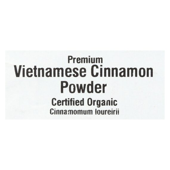 Frontier Herb Cinnamon, Organic, Ground, Vietnamese, 5 Percent Oil, Bulk, 1 Lb - Image 2