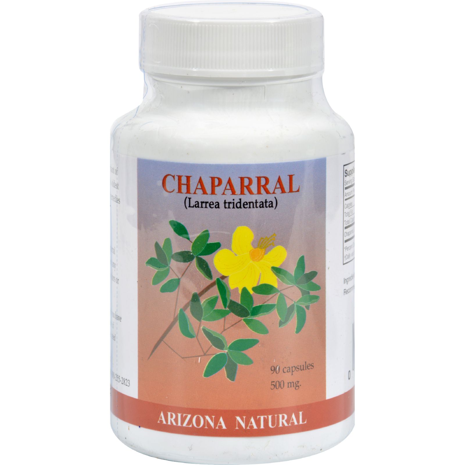 Arizona Natural Resource Chaparral, 500 Mg, 90 Capsules