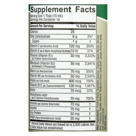 Nature's Answer, Liquid Vitamin B-complex, 8 Fl Oz - Image 2