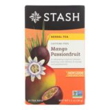 Stash Tea Passionfruit Herbal?tea, Mango, Case Of 6, 20 Count
