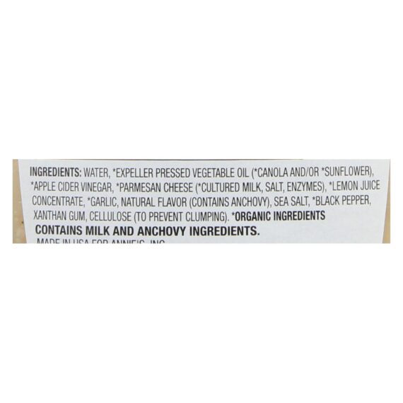 Annie's Naturals Organic Dressing Caesar, Case Of 6, 8 Fl Oz. - Image 3