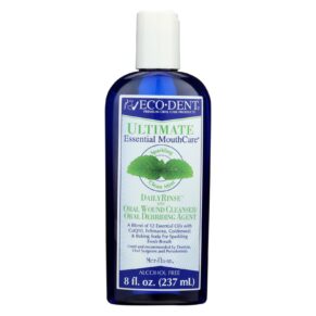 Eco-dent Dailyrinse Mouthrinse, Mint, 8 Oz