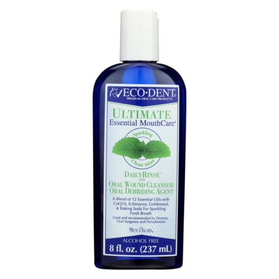 Eco-dent Dailyrinse Mouthrinse, Mint, 8 Oz