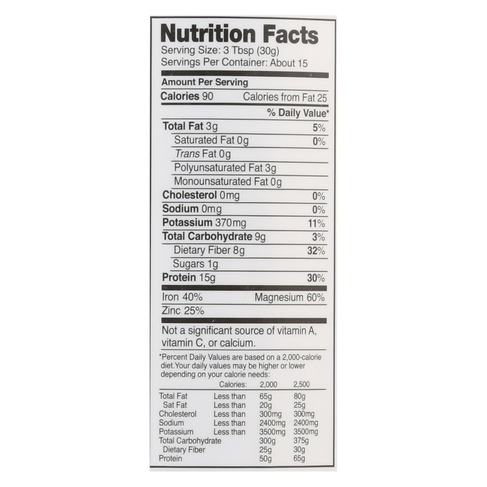 Nutiva Organic Hemp Protein, 16 Oz - Image 3