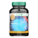 Phyto-therapy Liquid Calcium, 1000 Mg, 90 Softgels