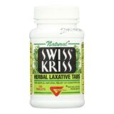 Modern Natural Products Swiss Kriss Herbal Laxative, 120 Tablets