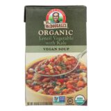 Dr. Mcdougall's Organic Lentil Vegetable Soup, Case Of 6, 18 Oz.