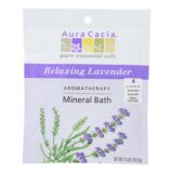 Aura Cacia, Aromatherapy Mineral Bath Lavender Harvest, 2.5 Oz, Case Of 6