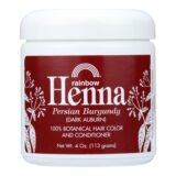 Rainbow Research Henna Hair Color And Conditioner Persian Burgundy Dark Auburn, 4 Oz