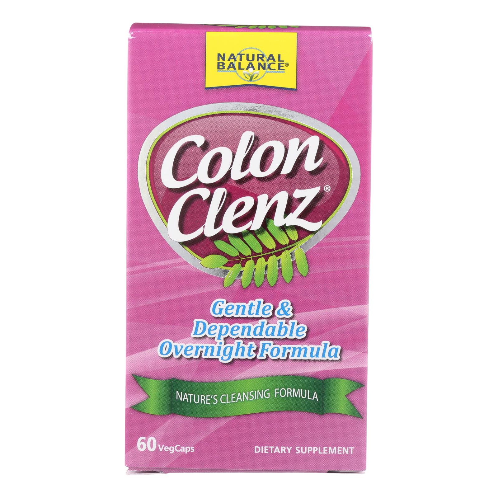 Natural Balance Colon Clenz, 60 Vegetable Capsules