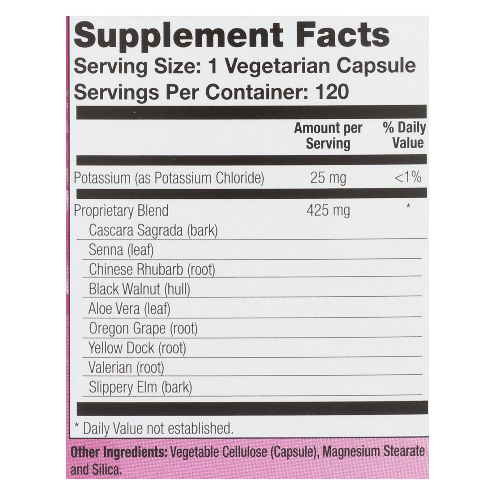 Natural Balance Colon Clenz, 120 Vegetarian Capsules - Image 3