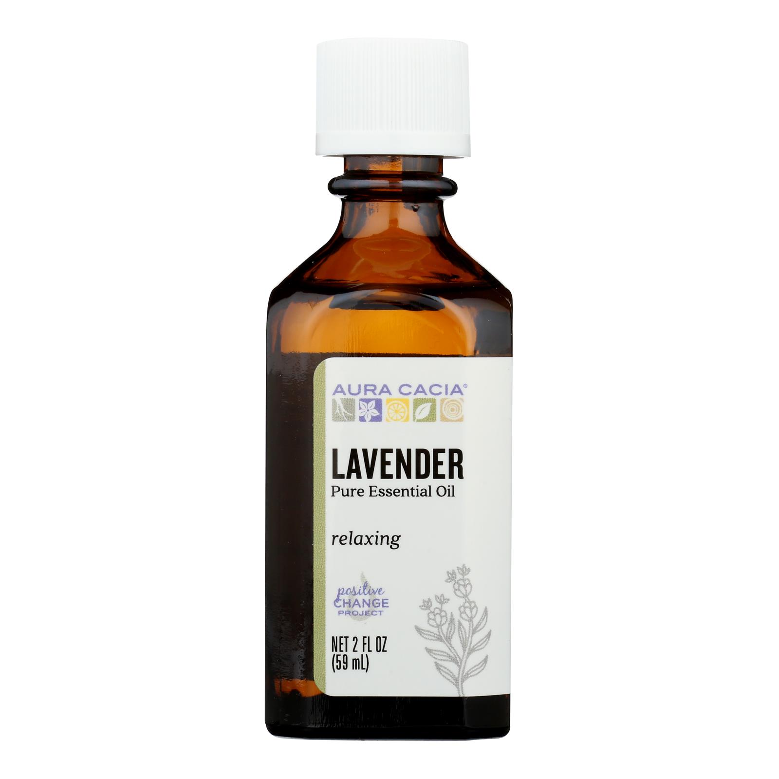 Aura Cacia, Pure Essential Oil Lavender, 2 Fl Oz