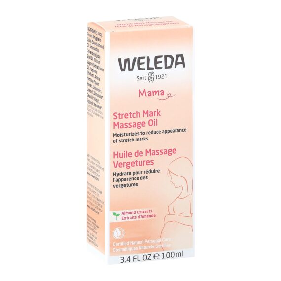 Weleda Stretch Mark Massage Oil, 3.4 Fl Oz