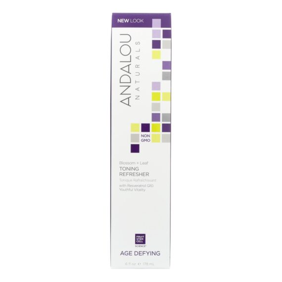 Andalou Naturals Toning Refresher Blossom And Leaf, 6 Fl Oz