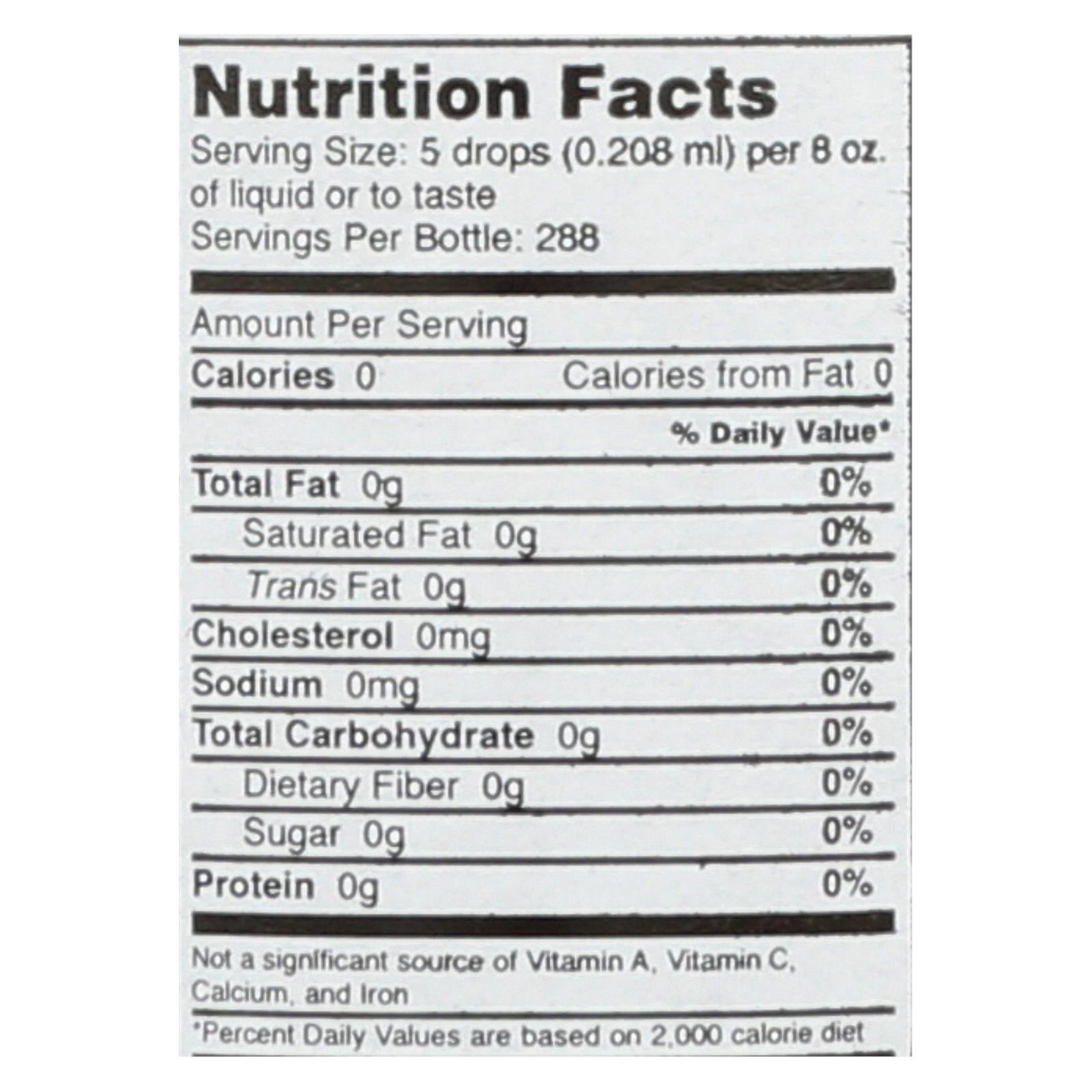 Sweet Leaf Sweet Drops Sweetener Chocolate, 2 Fl Oz - Image 2