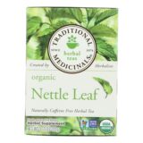 Traditional Medicinals Organic Nettle Leaf Herbal Tea, 16 Tea Bags, Case Of 6