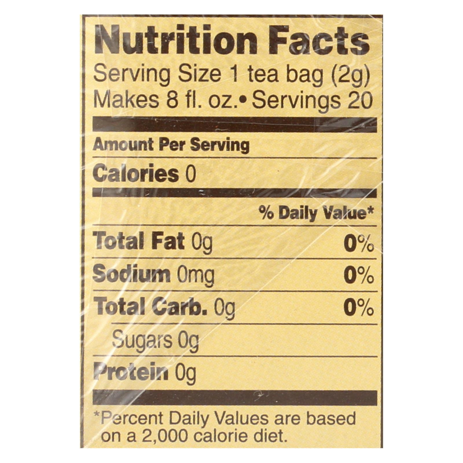 Celestial Seasonings Red Tea Caffeine Free Madagascar Vanilla, 20 Tea Bags, Case Of 6 - Image 3