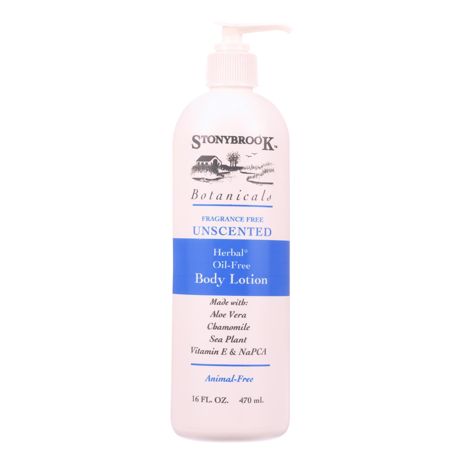 Stony Brook Body Lotion Unscented, 16 Fl Oz
