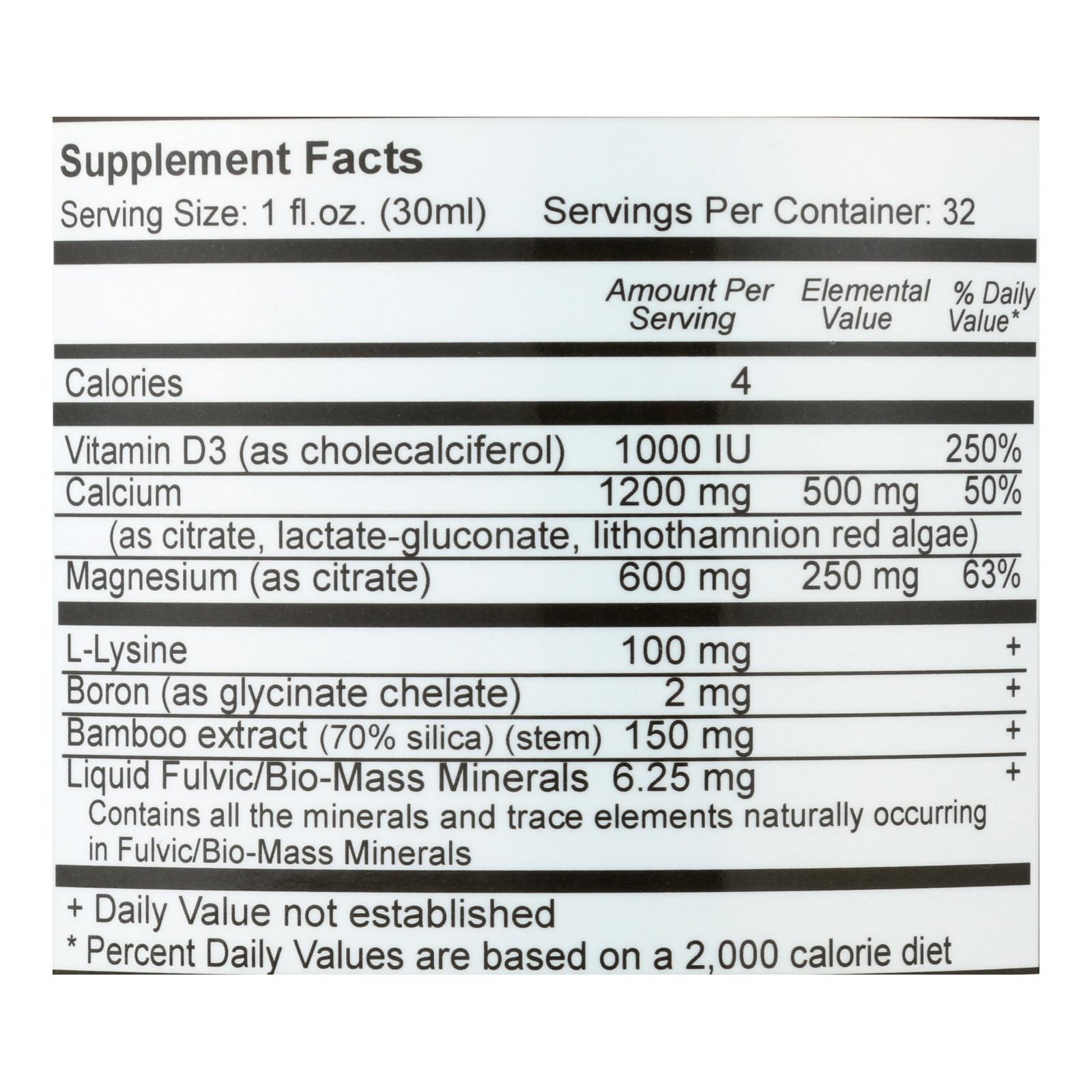 Vital Earth Minerals Cal-mag, Liquid, 32 Oz - Image 2