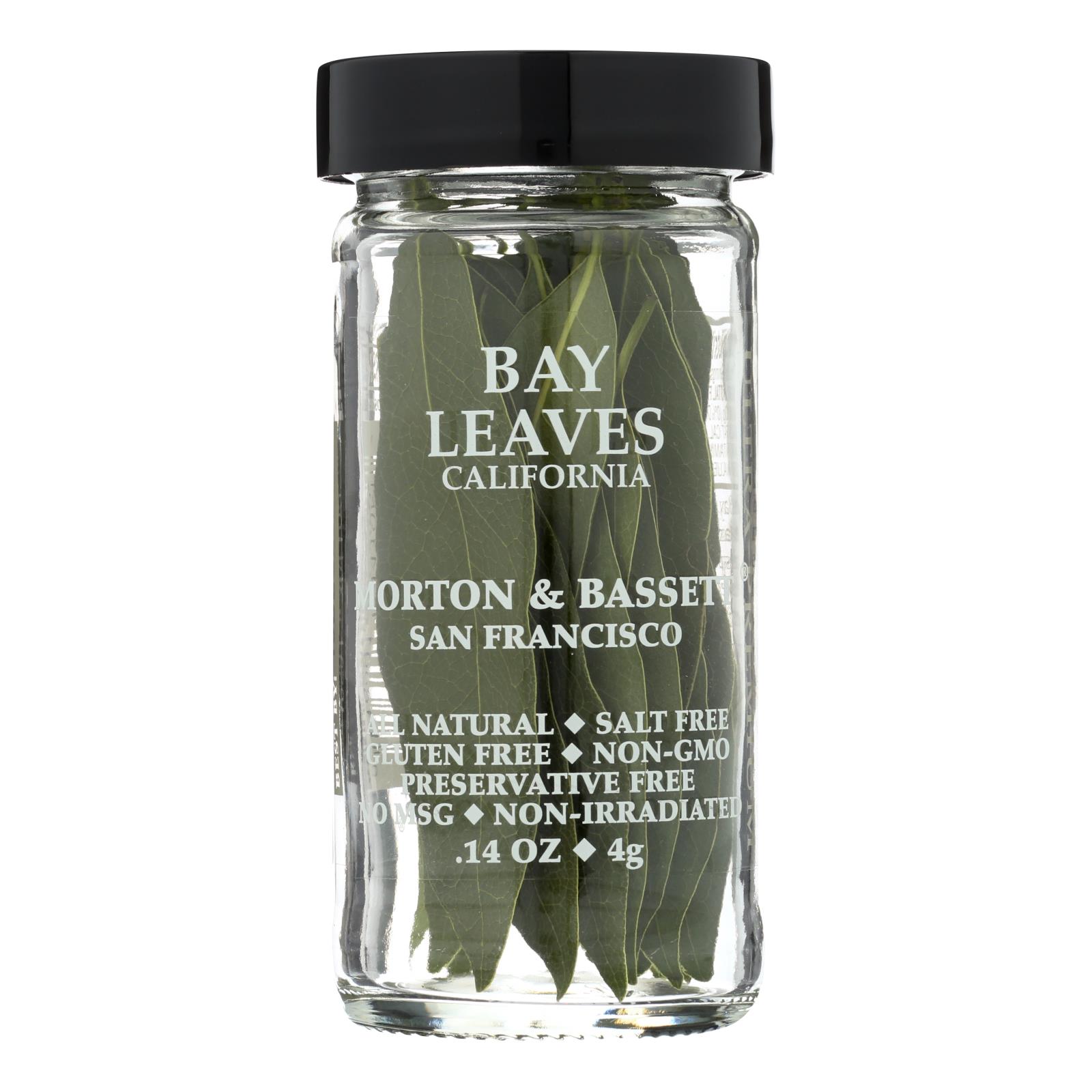 Morton And Bassett Bay Leaves, .5 Oz, Case Of 3